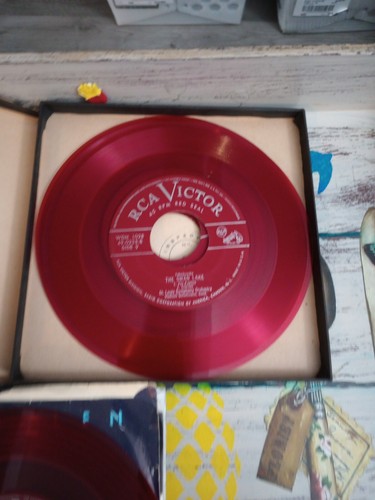 RCA Victor Red Seal 45 “Swan Lake” Tchaikovsky Set Of 5 Red Vinyls VG - Picture 9 of 11
