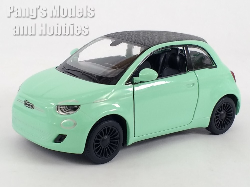 2020 New Fiat 500e 500 1/28 Scale Diecast Model by Kinsmart