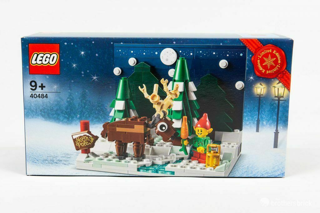 LEGO 40484 Jardin du Père Noël Cadeau Idéal de Collection