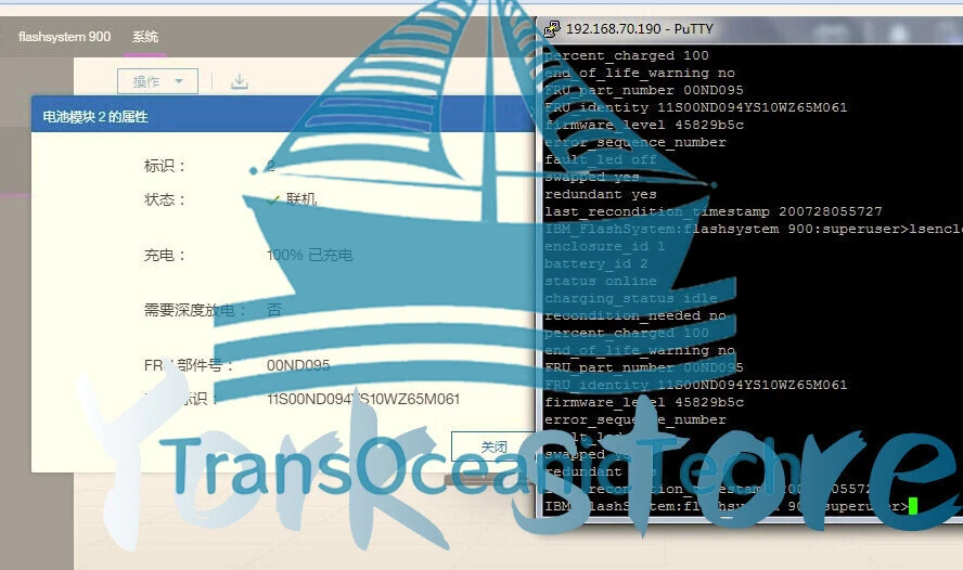 Módulo de batería usado IBM 02CL197 Flash System 840/900 Foto 2 de 4