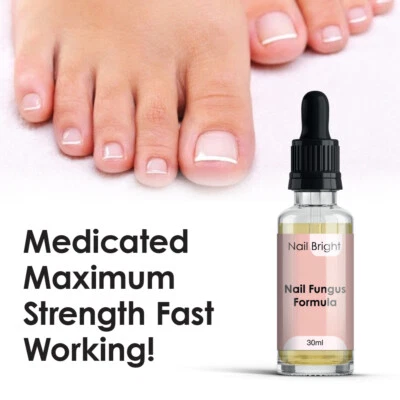 NAIL BRIGHT SERUM – KILLS NAIL FUNGUS STOP BACTERIA TOE AND FINGERNAILS CURE