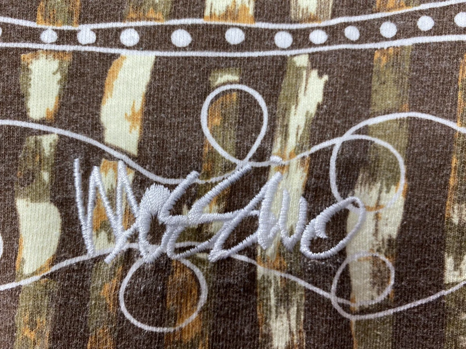 Camisa De Colección Años 80 90 Mossimo Bordada En Todas Partes Spellout Skate Surf Street XL Foto 4 de 4