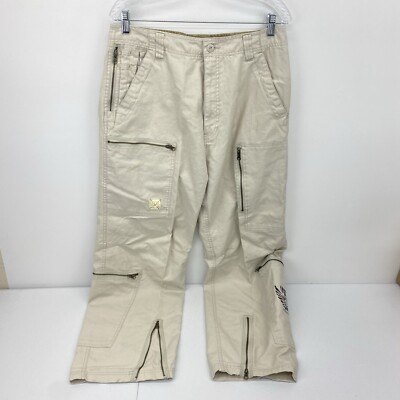 VTG One Tough Brand Pants Men's 32x30 Cargo Baggy Y2K OTB Rave