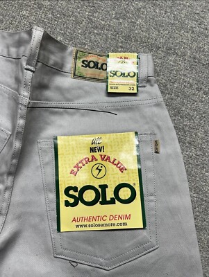Vintage 90s Solo Semore Baggy Jeans Grey Pants 30x32” Jnco | eBay