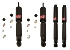 Front and Rear KYB Excel-G Shock Absorbers Kit for Mitsubishi Van 1987-1990