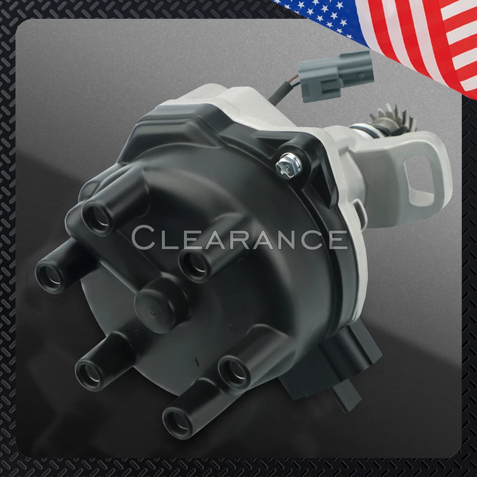Distributor w/Cap & Rotor & Wire for Nissan Frontier Xterra Quest 22100-1W601 Foto 4 de 4