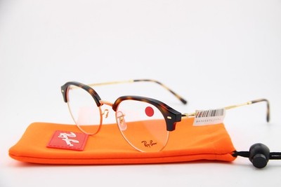 NEW RAY-BAN RB 7229 2012 HAVANA GOLD GUNMETAL AUTHENTIC EYEGLASSES 53-20