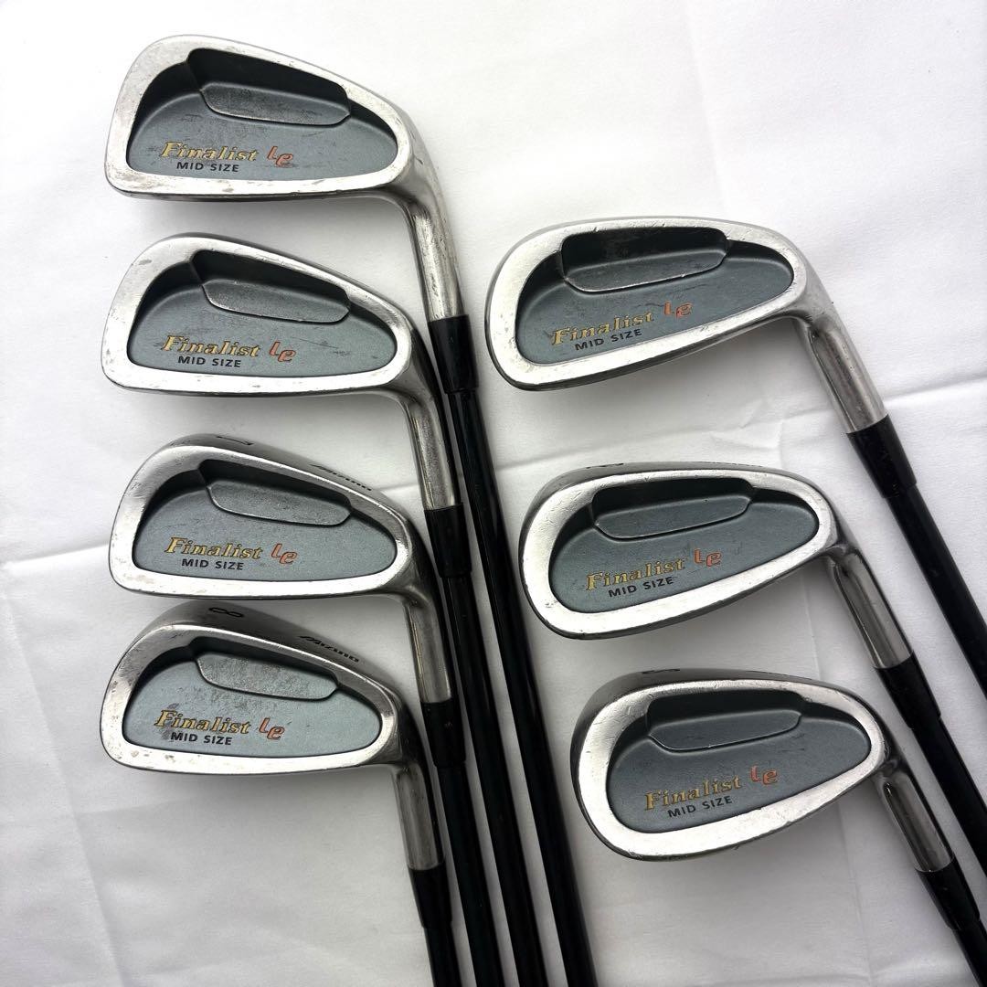 Mizuno Finalist Le Iron Set 7pcs 5-9.PW.SW Carbon Shaft Flex Mizuno Finalist Le Iron Set 7pcs 5-9.PW.SW Carbon Shaft Flex