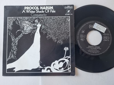 Procol Harum - A Whiter Shade Of Pale/ Conquistador 7'' Vinyl Germany