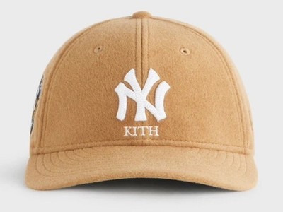🔥Kith & New Era for the New York Yankees Melton Wool low Profile