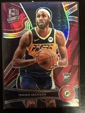 Isaiah Jackson 2021-22 Panini Spectra #142 Asia Red