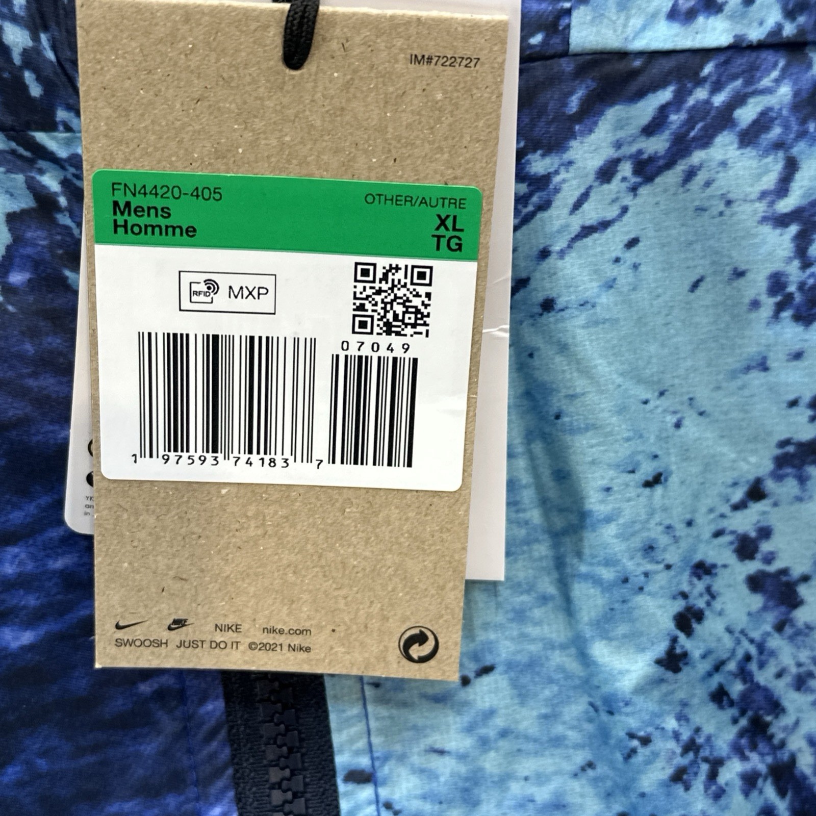 Nike ACG Unreleased 2022 Olympic Village USA Jacket - Sz XL (B4429-405) Nwt thumbnail 5