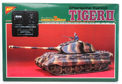 Nichimo 3510 Bausatz Tiger II (Porsche Turm) 1:35 mit Fernbedienung - ZYAT/15146