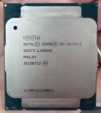 Intel Xeon E5 2673 V3 2.4GHz SR1Y3 12-Cores 30M LGA2011-3 CPU Processors 2673V3