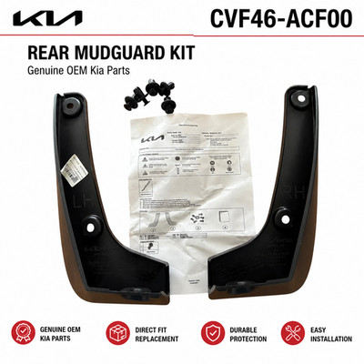 KIA OEM REAR MUD GUARD KIT  2022-2025 Kia EV6