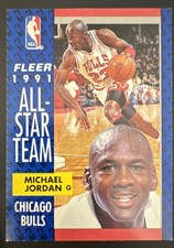 1991-92 Fleer - All-Star Team Michael Jordan #211