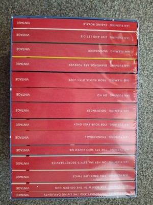 The Complete James Bond Collection Ian Fleming 14 X Volume Boxset Sealed