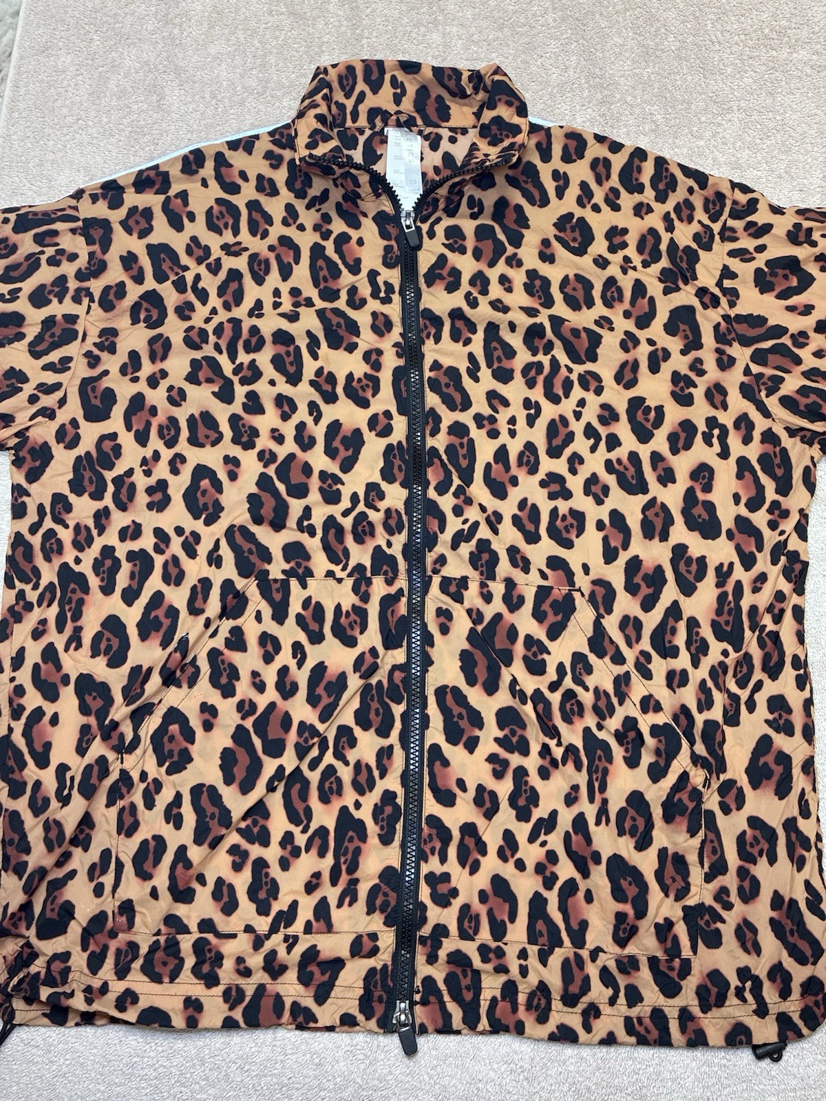Fabletics Cheetah Print Flyweight Windbreaker. Si… - image 2