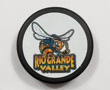Rio Grande Valley KILLER BEES CHL Hockey Puck CHL Back Lindsay