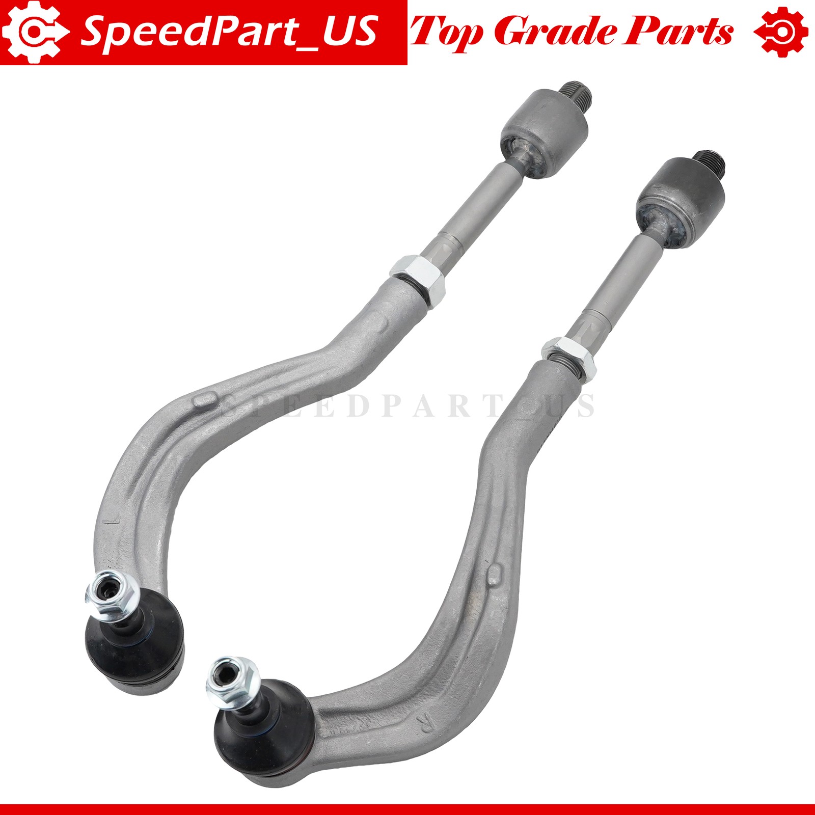 4PCS Tie Rod End Inner Outer For Maserati Levante LH RH 673004614 673004615