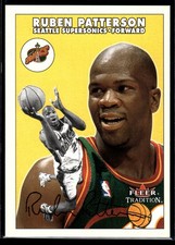 Ruben Patterson 2000-01 Fleer Tradition #23 Seattle SuperSonics