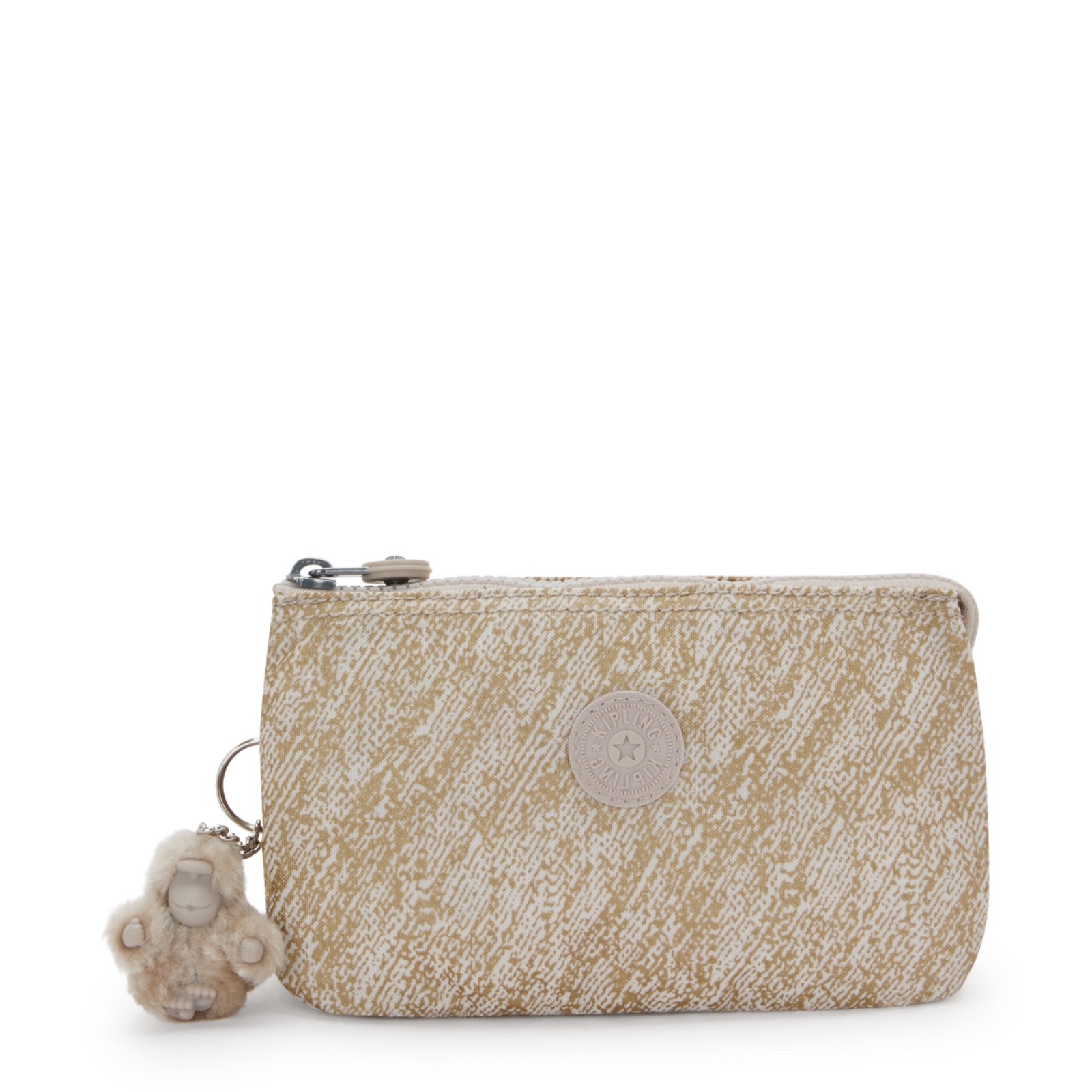 Kipling Purse Pouch Creativity L Cosmetic Bag BRUSH OF GOLD SS2026 RRP £29