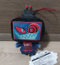 Hazbin Hotel Vox Finger Puppet Plush Mascot 10cm ROUND1 Limited Japan New