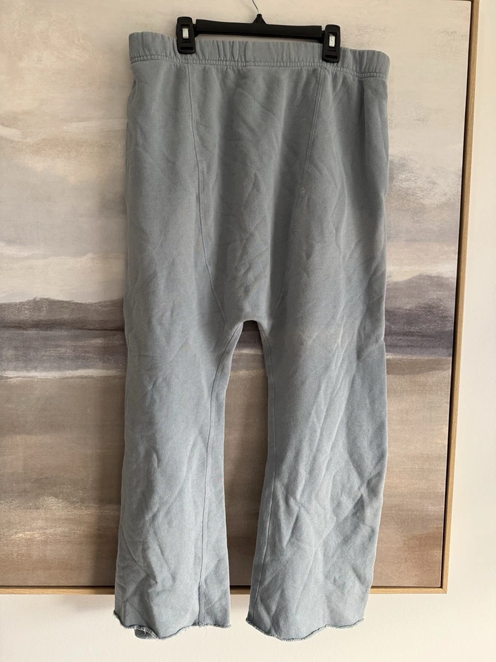 Nili Lotan синий укороченный Париж брюки необработанный кромки карманы красивый роскошный новый без ЯРЛЫКОВ - Изображение 2 из 4