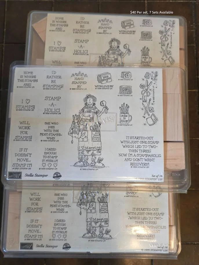 25+ Stampin' Up! Antiques & History Craft Stamps for sale