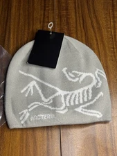 HOT DEAL Arc'teryx Bird Head Toque Beanie – Gray Wool Ski Winter Hat – NWOT