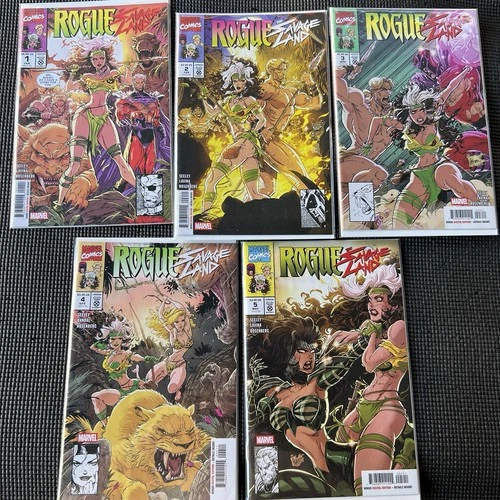 Rogue: the Savage Land #1-5 VF/NM complete series - Tim Seeley - Marvel 2025