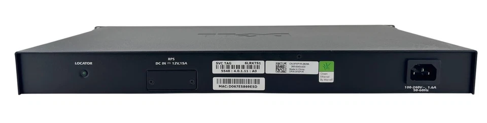 Dell PowerConnect 5548 48-Port 10-Gigabit Ethernet Network Switch - Image 4 of 4