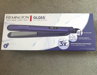 Remington Gloss Slim Straightener Purple Ceramic 230°C Adjustable Anti-Static