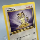 Meowth 56/64 - Jungle - 1st Edition - Pokémon TCG
