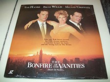 THE BONFIRE OF THE VANITIES 2-Laserdisc LD WIDESCREEN FORMAT BRAND NEW VERY RARE