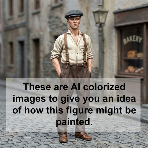 O Scale Everyday Figures (Batch F N251-N500) 1/48 On3 On30 Lionel Resin - Bild 22 von 256