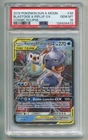 2019 POKEMON TCG S&M COSMIC ECLIPSE BLASTOISE & PIPLUP GX 38/236 FA RARE PSA 10