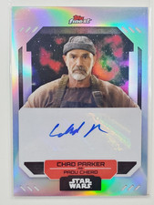 Chad Parker as Padu Cherd 2023 Topps Finest Star Wars Autograph #FA-CP Auto card