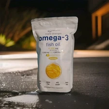 Micro Ingredients Triple Strength Omega-3 Fish Oil 4200mg Lemon 240 Softgels