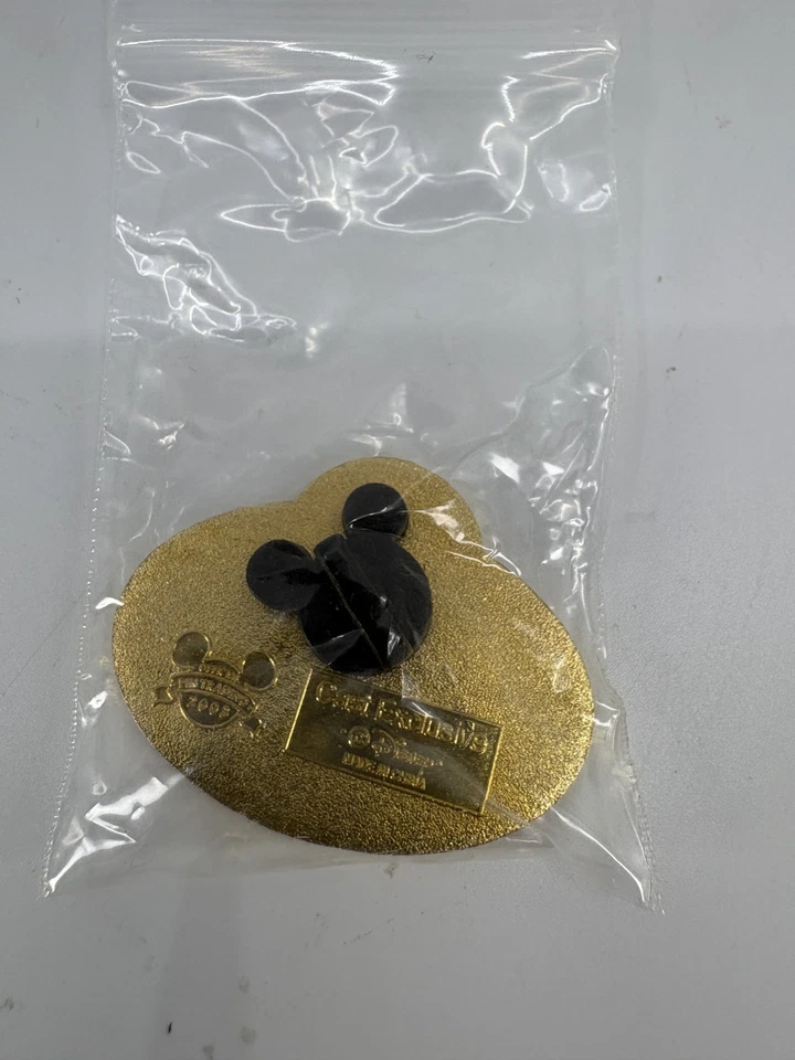 Disney Cast Exclusive Name Tag Mickey Character “Cast Member” Pin 2002 NEW NEW - Image 4 of 4
