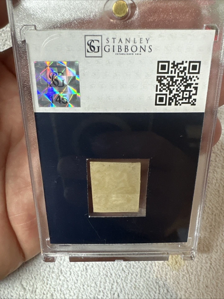 World’s First Postage Stamp 1840 1D Penny Black Authentic Stanley Gibbons VeVe - Image 2 of 2