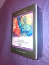 Great Courses  DVDs   :      THE STORY of HUMAN LANGUAGE   new & sealed