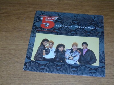 FIVE STAR - Can't Wait Another Minute - 1986 UK 7'' 2-track Vinyl Single..