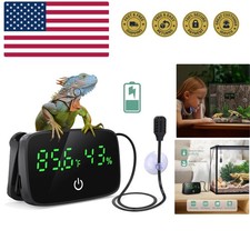 High Accuracy Reptile Thermometer and Hygrometer - Optimal Environment Monitor