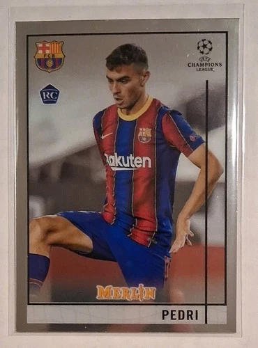 2020-21 Topps Merlin UEFA Chrome Pedri RC