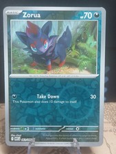 Zorua 061/086 White Flare Reverse Holo Pokemon TCG Card