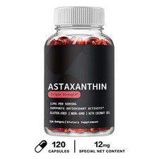 Astaxanthin 12mg Softgels for Skin Eye Joint Heart Health Boost Immunity AU
