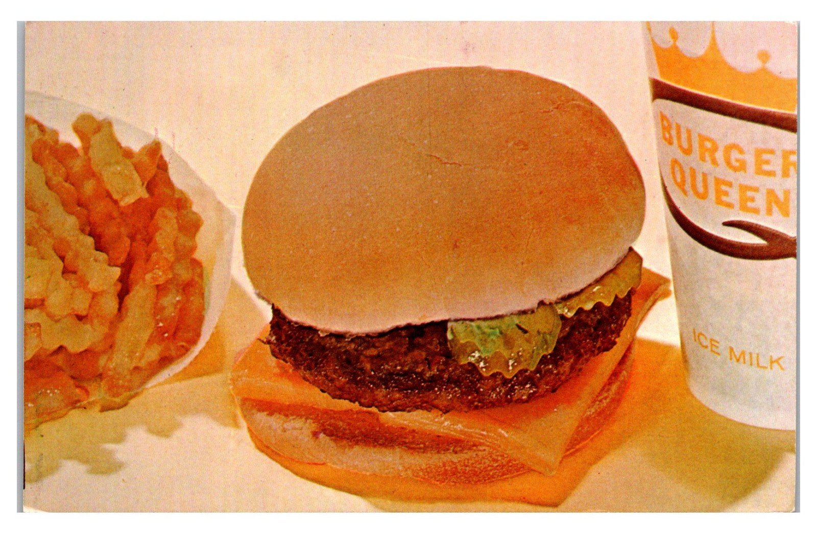 KENTUCKY - POSTAL PUBLICITARIA BURGER QUEEN