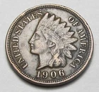 1906 INDIAN HEAD CENT,STRONG LIBERTY, DIAMONDS,VERY NICE COIN!!!!(A3)