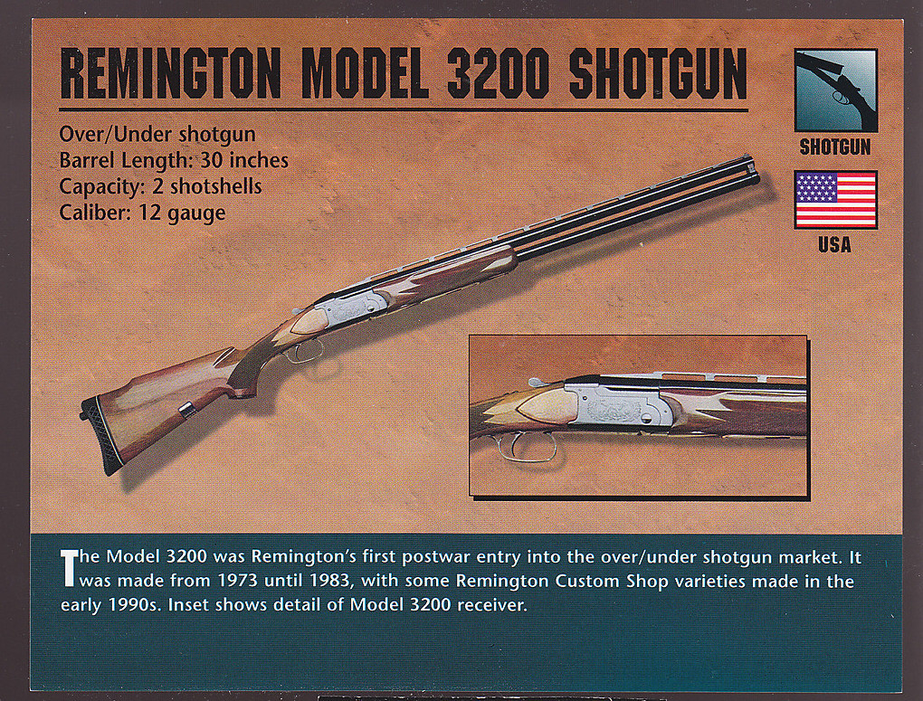 Remington 3200 Serial Numbers